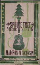 Spruce Tree Poster