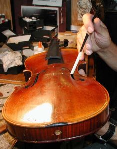 Setting Up Violins